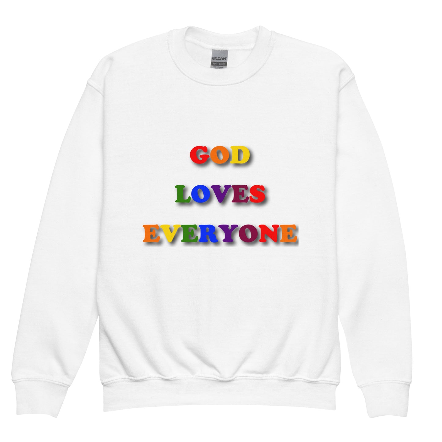 God Loves Everyone Youth Sweatshirt