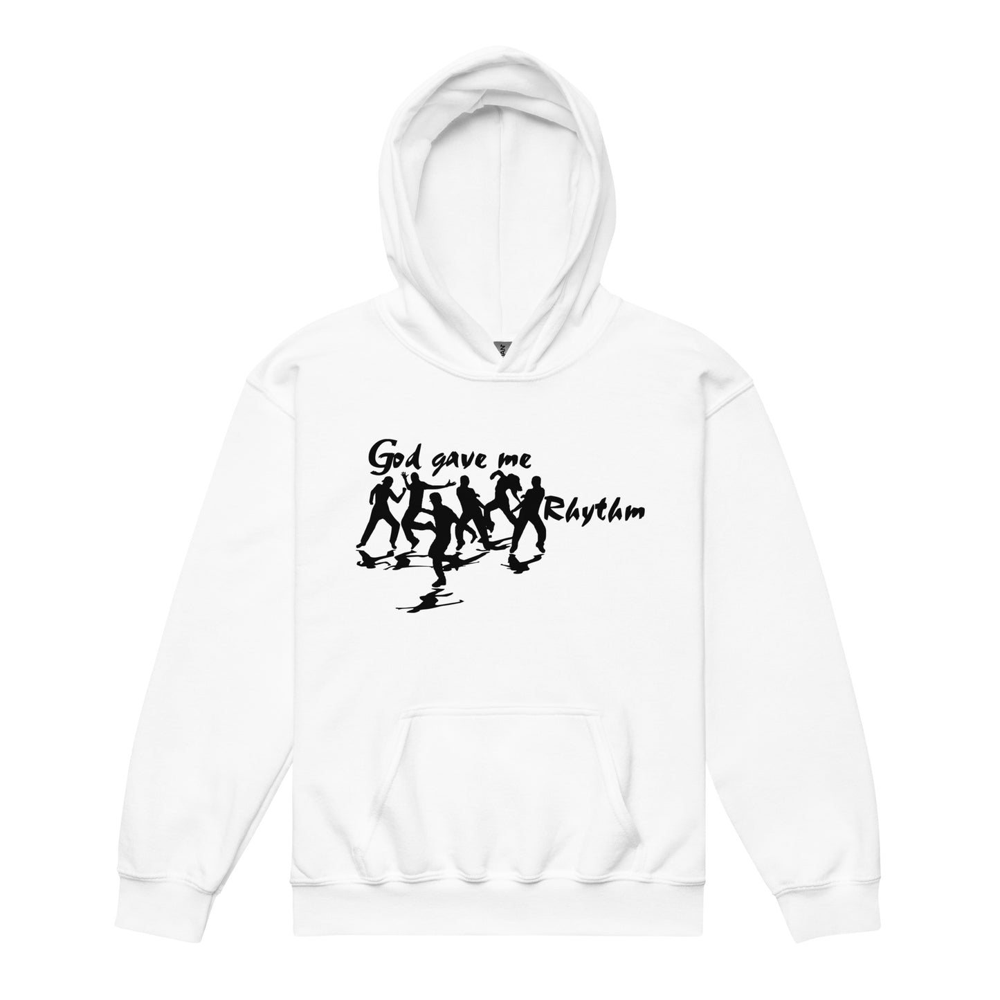God Gave Me Rhythm Youth Heavyweight Hoodie