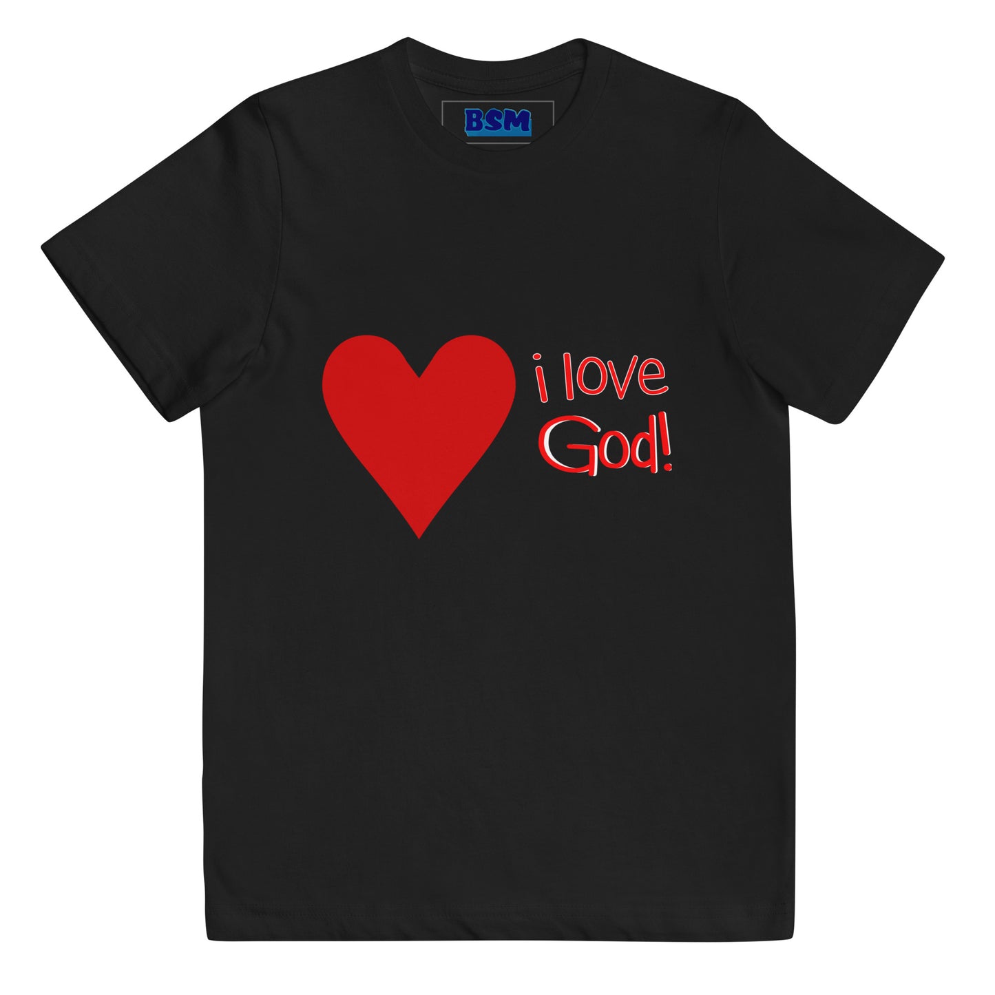 I Love God (Heart) Youth Tee