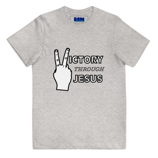 Victory Through Jesus Youth Tee