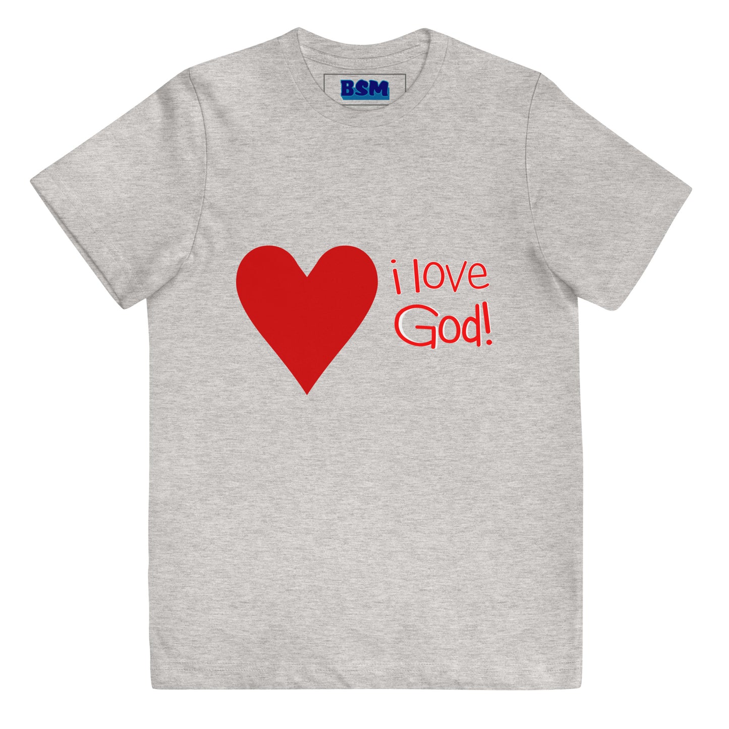 I Love God (Heart) Youth Tee