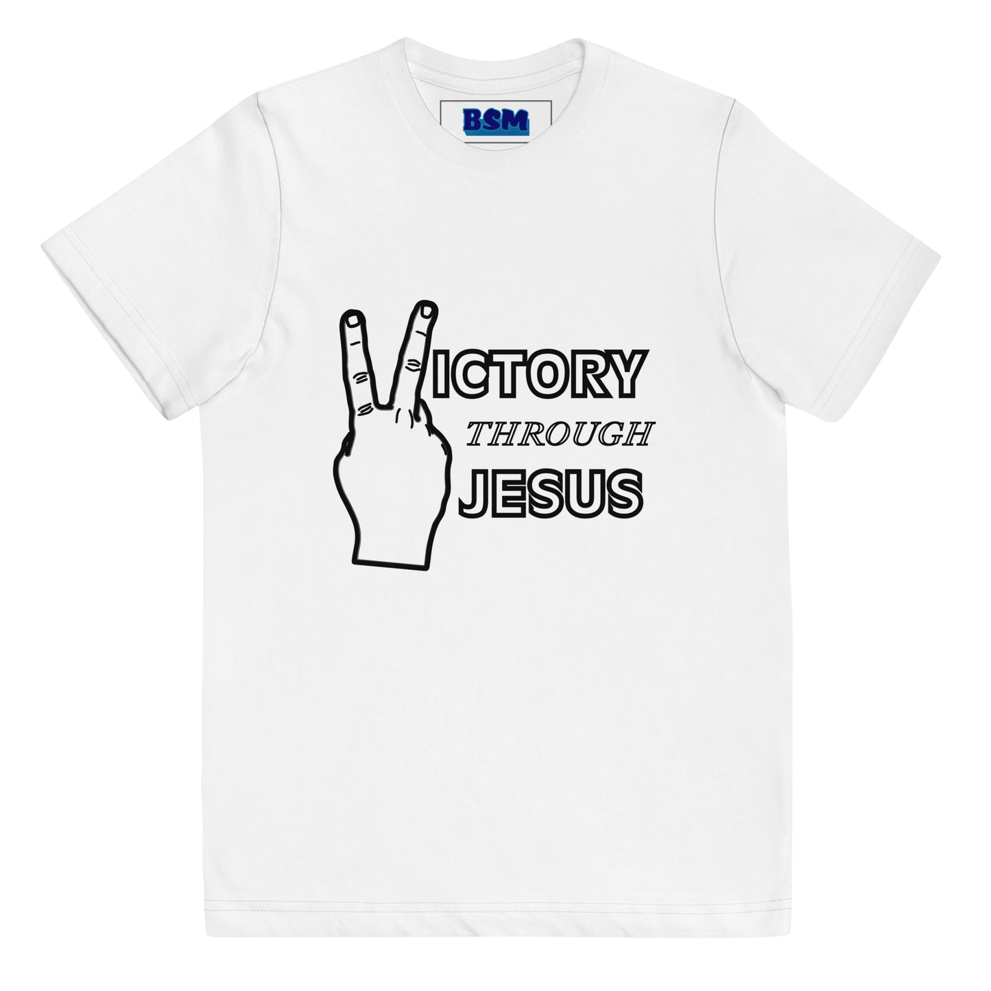 Victory Through Jesus Youth Tee