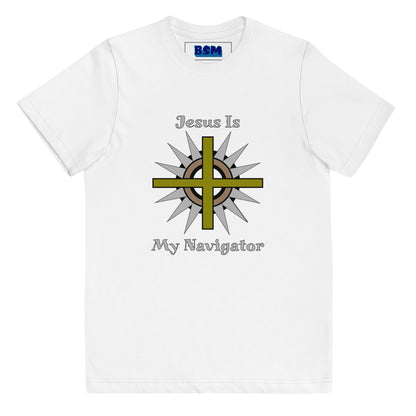 Jesus Is My Navigator Youth Tee