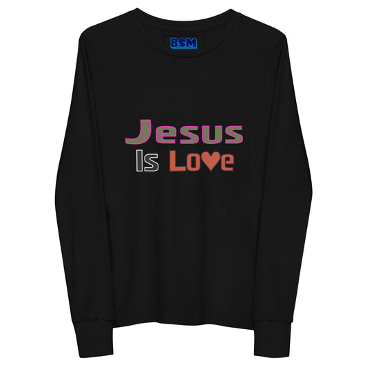 Jesus Is Love Long-Sleeve Youth Tee