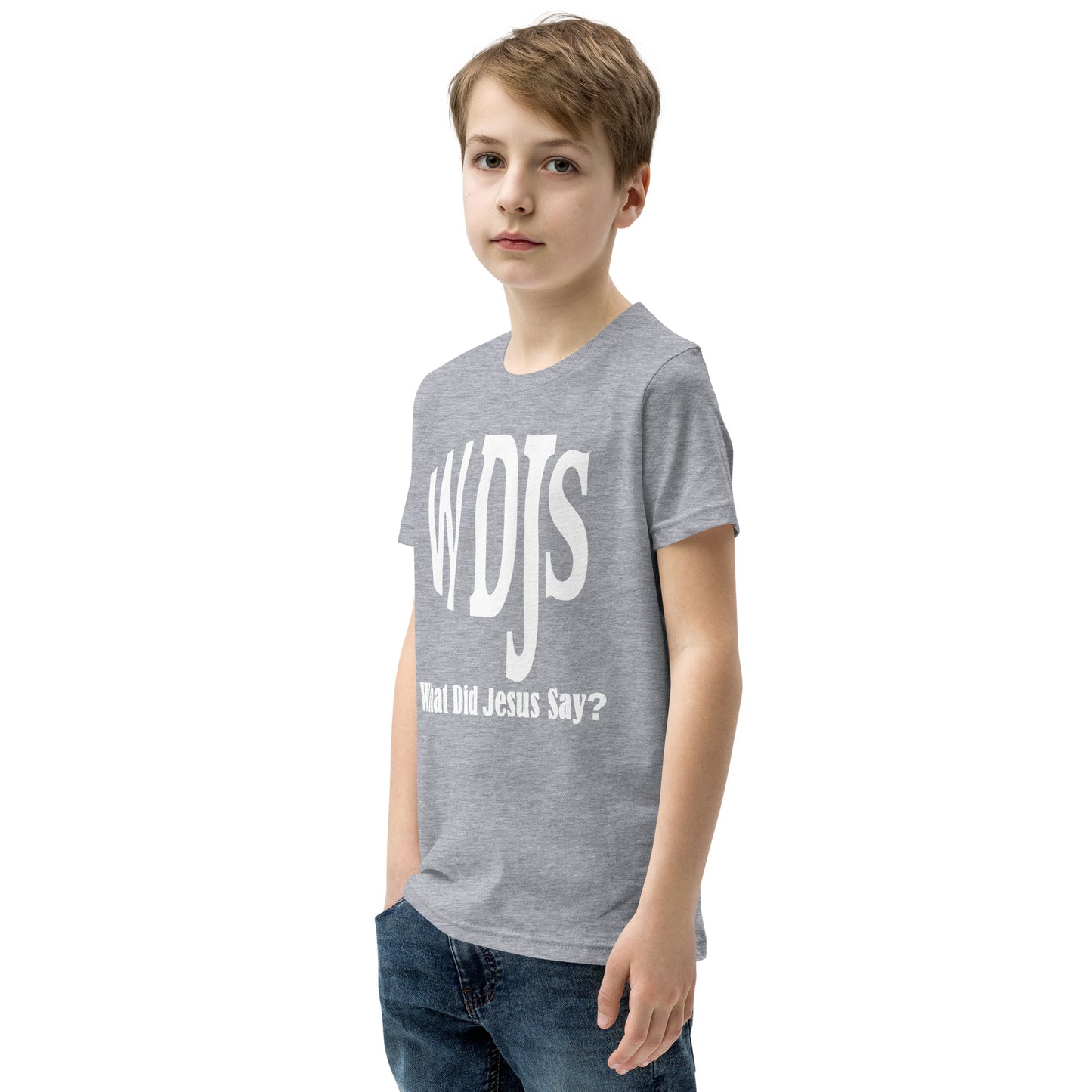 WDJS What Did Jesus Say Youth T-Shirt
