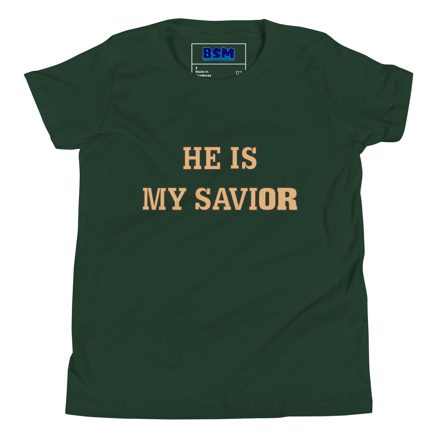 He Is My Savior Youth T-Shirt