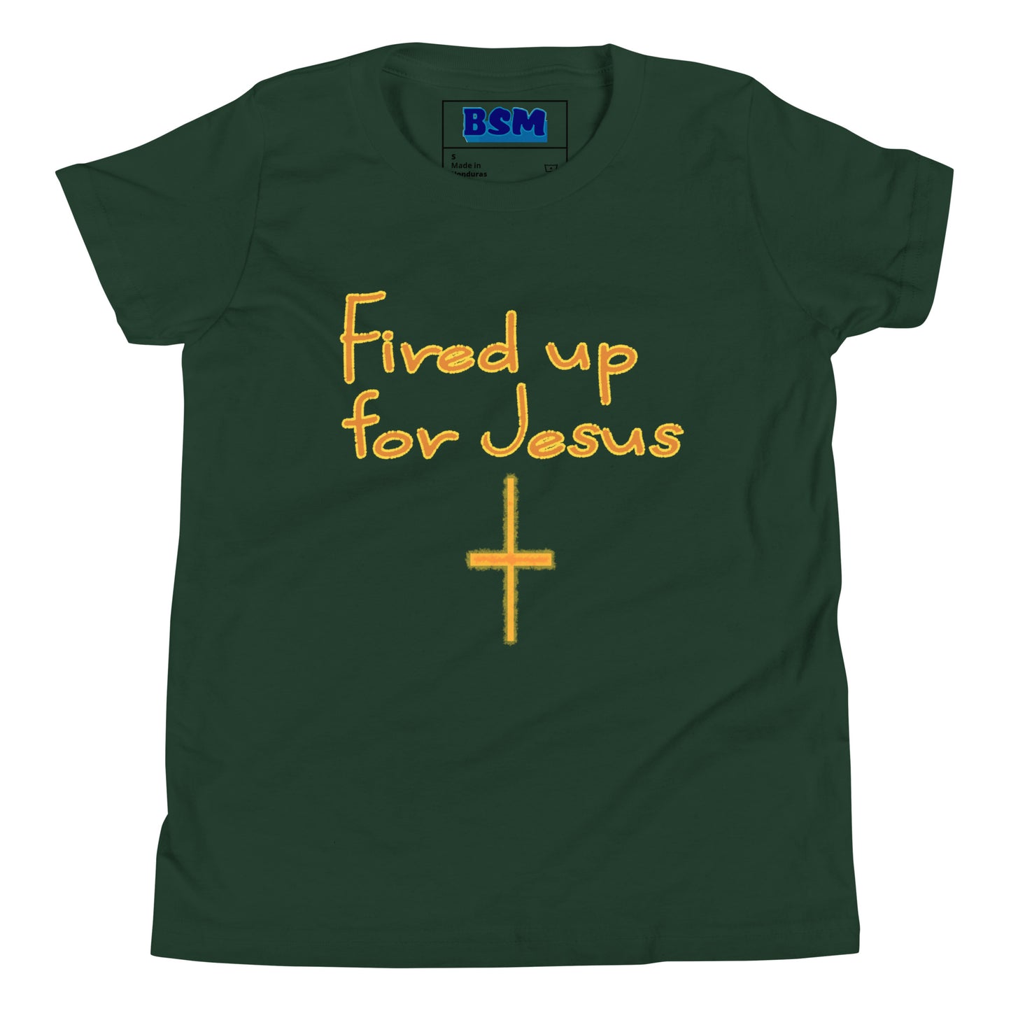Fired Up for Jesus Youth T-Shirt