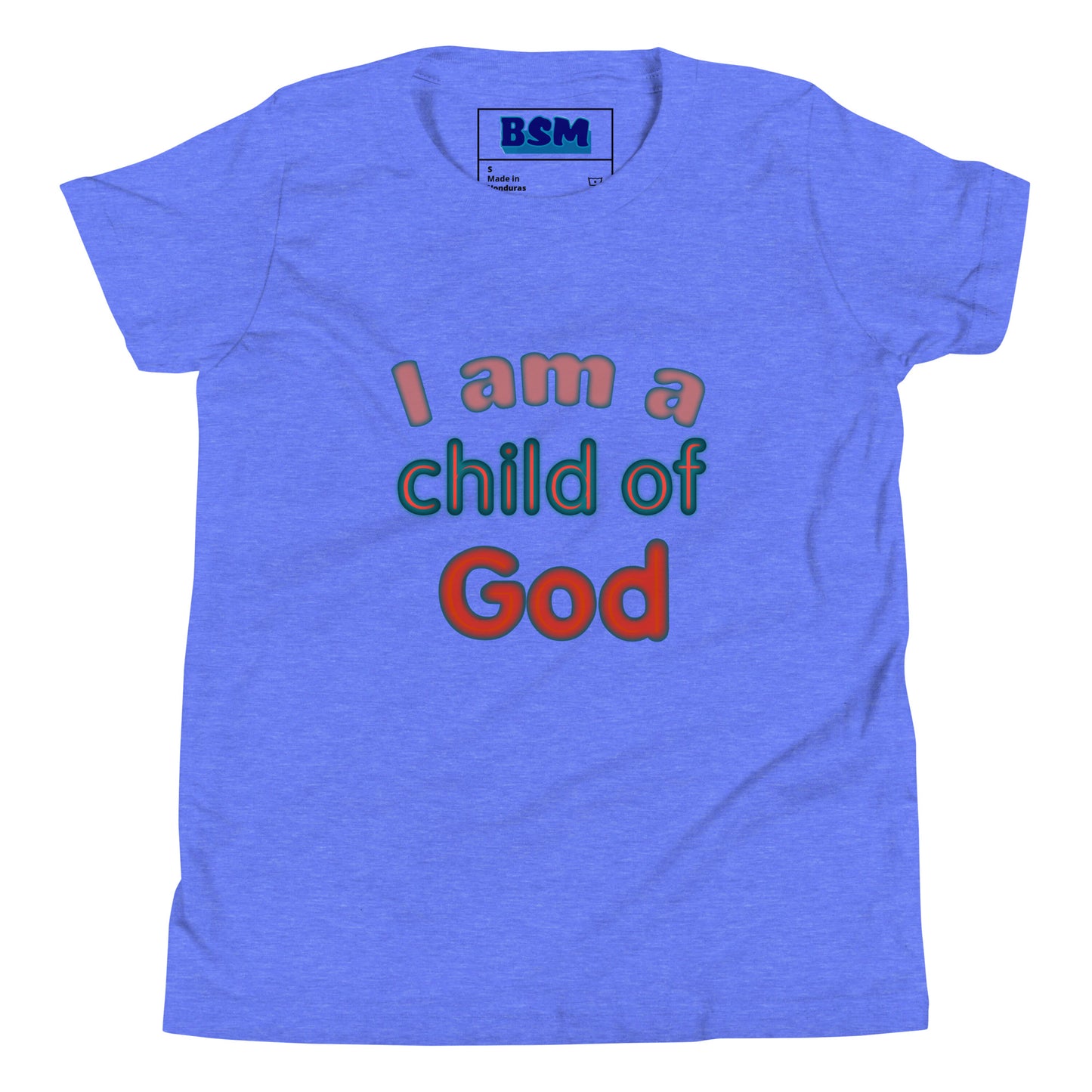 I Am a Child of God Youth T-Shirt