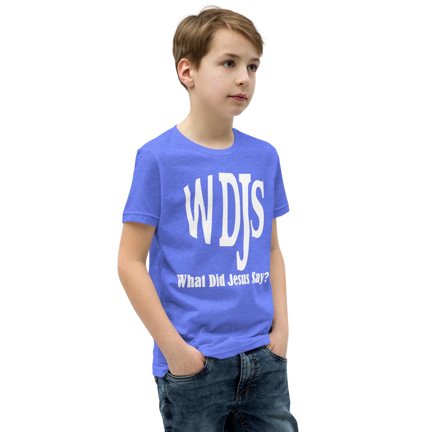 WDJS What Did Jesus Say Youth T-Shirt