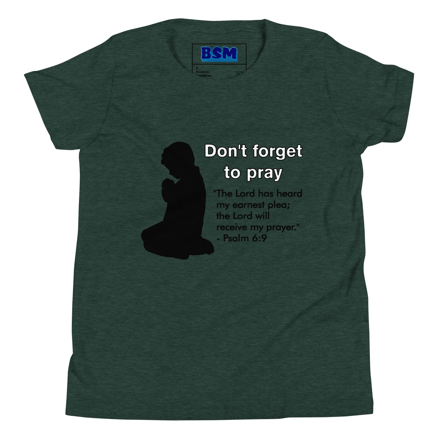Don't Forget to Pray Youth T-Shirt