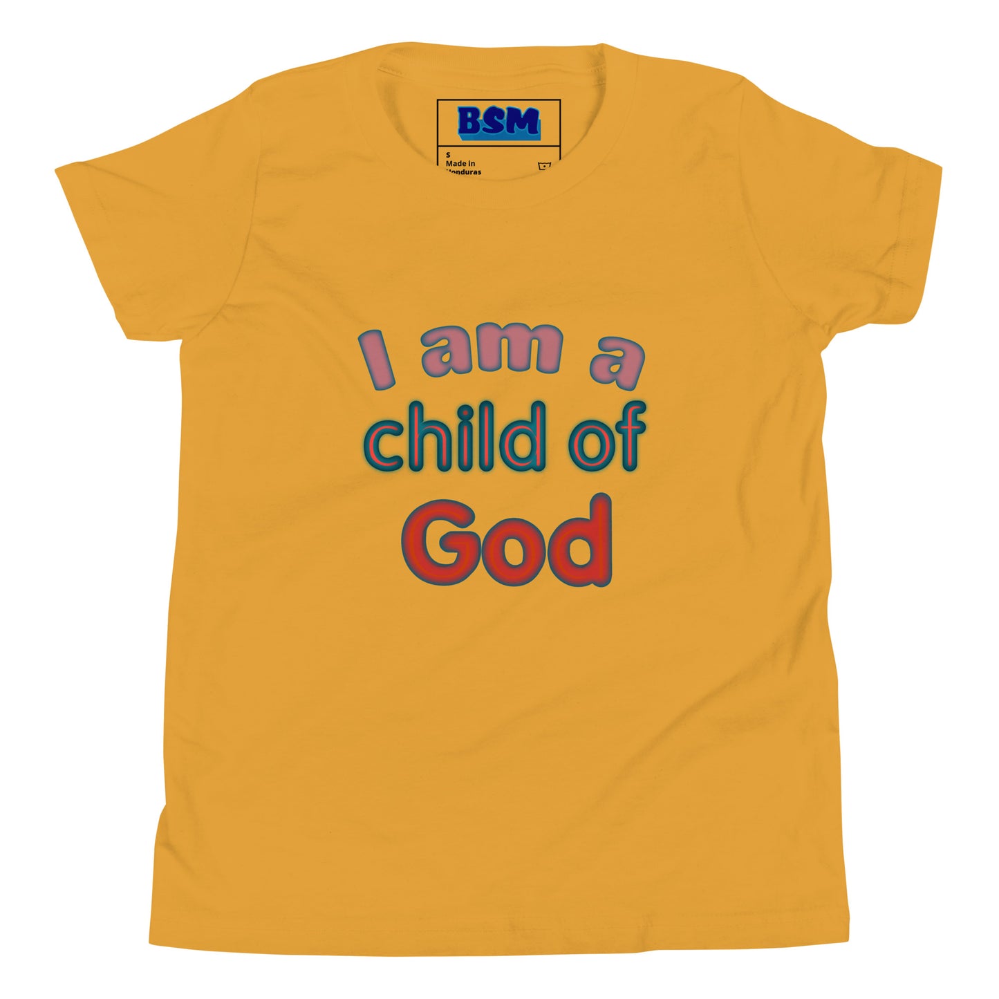 I Am a Child of God Youth T-Shirt