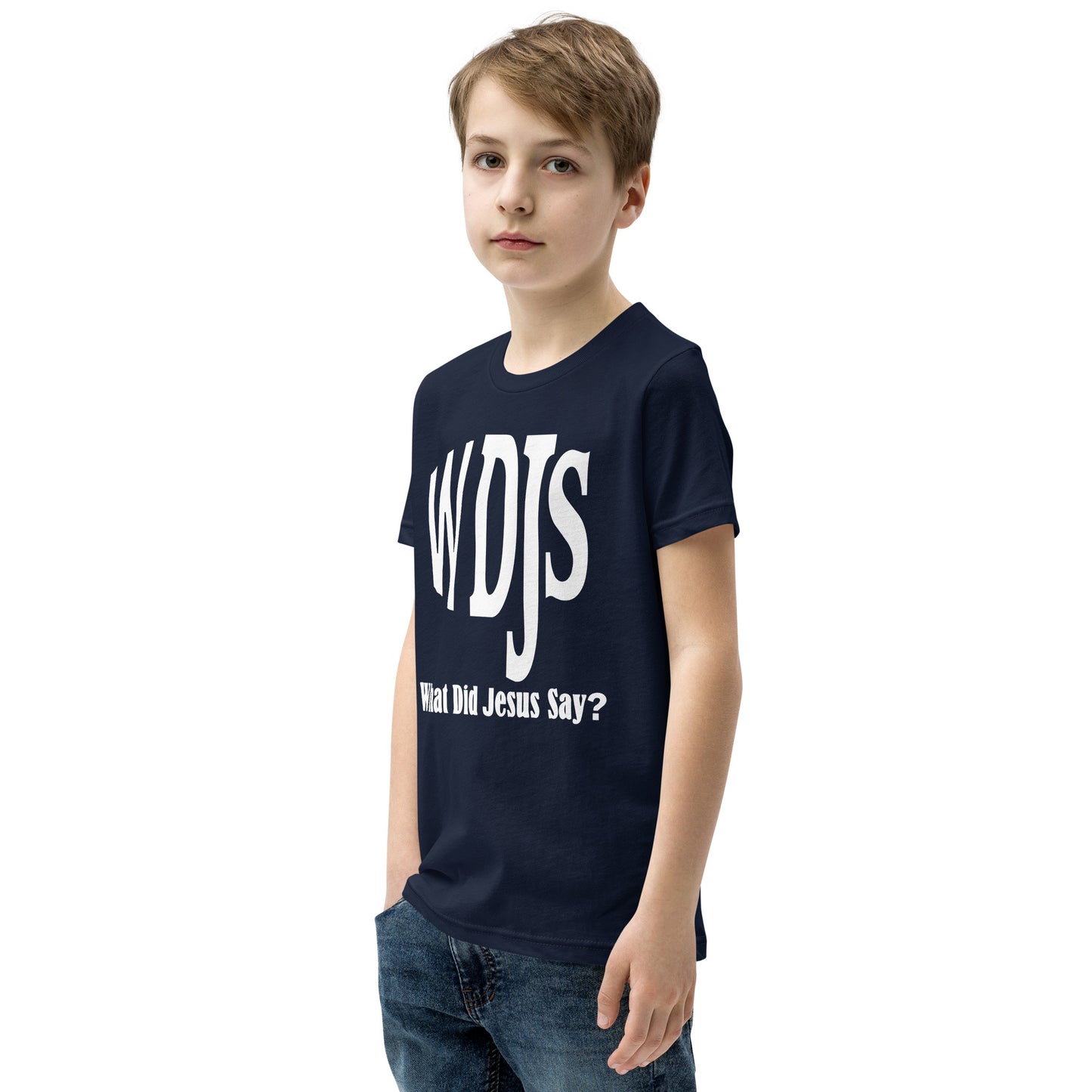 WDJS What Did Jesus Say Youth T-Shirt