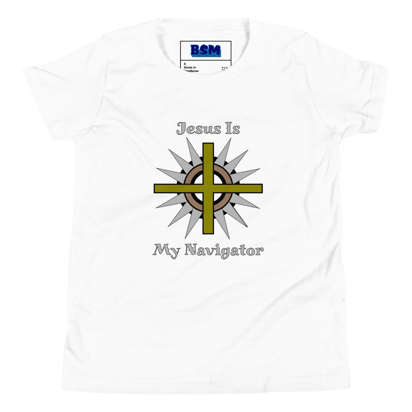 Jesus Is My Navigator Youth T-Shirt