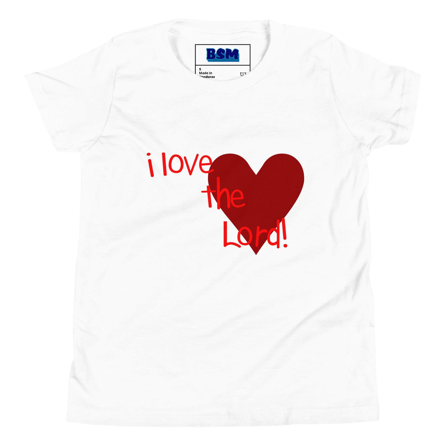 I Love the Lord (Heart) Youth T-Shirt