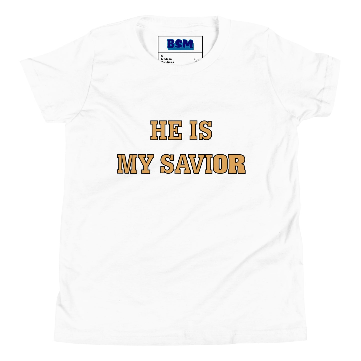 He Is My Savior Youth T-Shirt