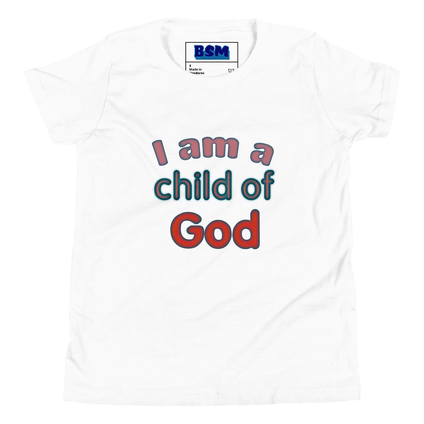 I Am a Child of God Youth T-Shirt