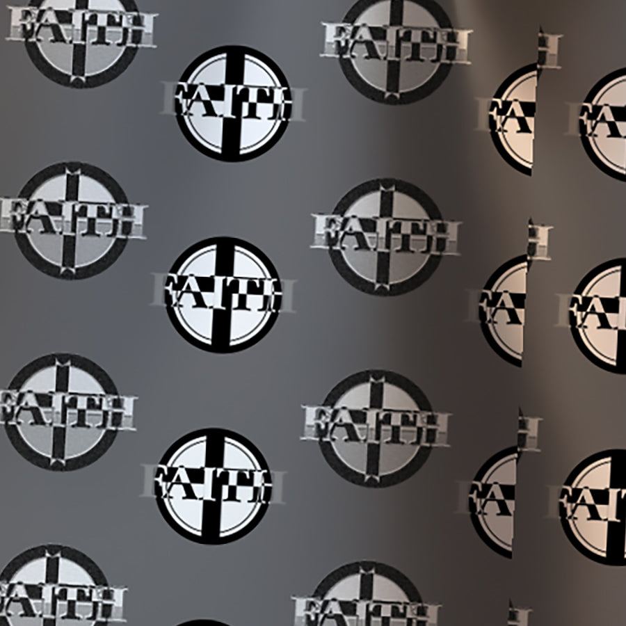 Cross Faith Gray Scarf