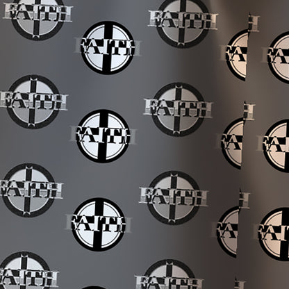 Cross Faith Gray Scarf