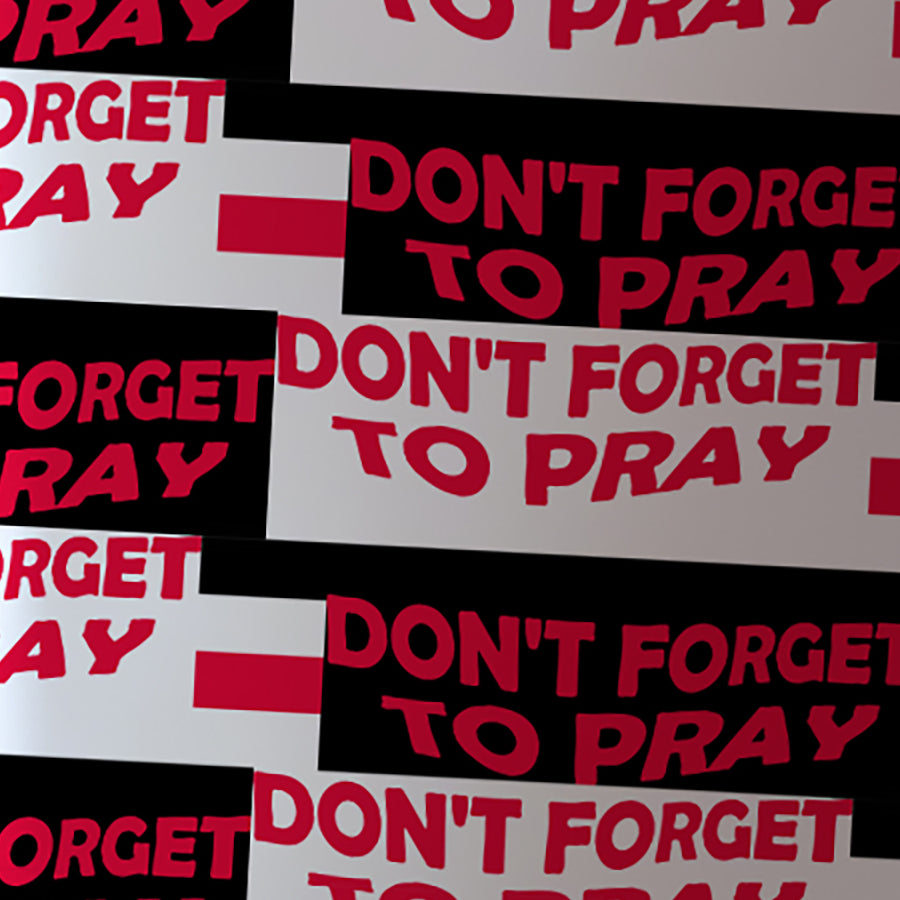 Don't Forget to Pray RWB Scarf