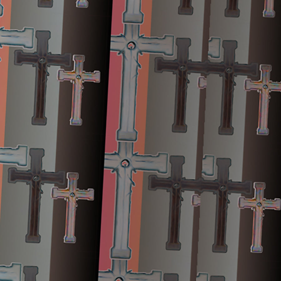 Glass Cross Trio Scarf