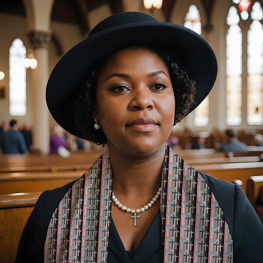 Glass Cross Trio Scarf