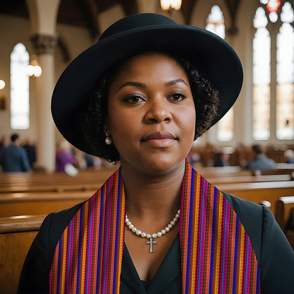 Multicolored Faith II Scarf