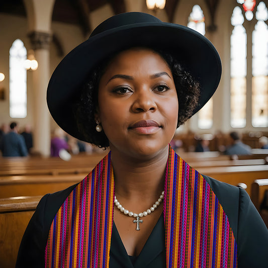 Multicolored Faith II Scarf