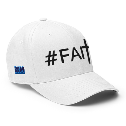 Hashtag Faith (Black) Fitted Baseball Cap