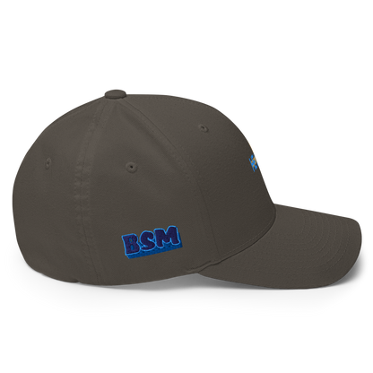 He Lives Fitted Cap