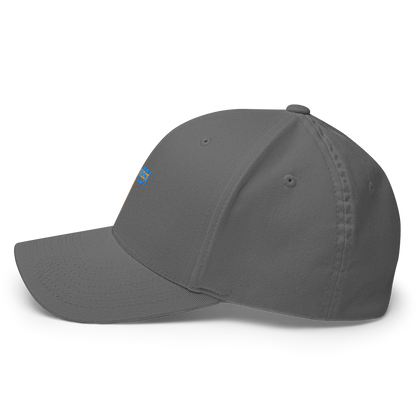 He Lives Fitted Cap