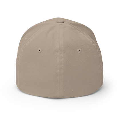 He Lives Fitted Cap