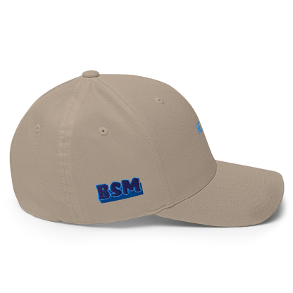 He Lives Fitted Cap