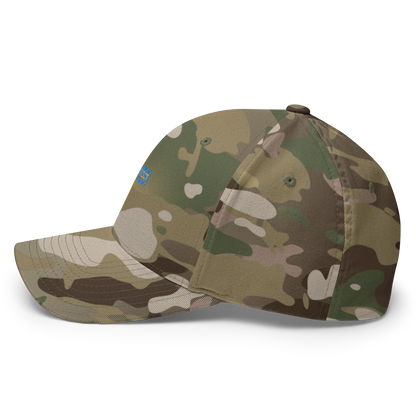 He Lives Fitted Cap