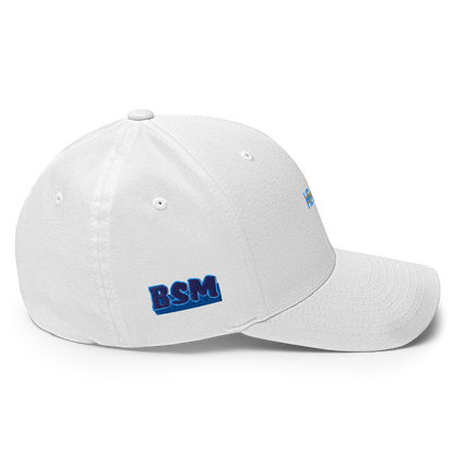 He Lives Fitted Cap