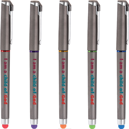 250-PK I Am a Child of God Stylus Gel Pens