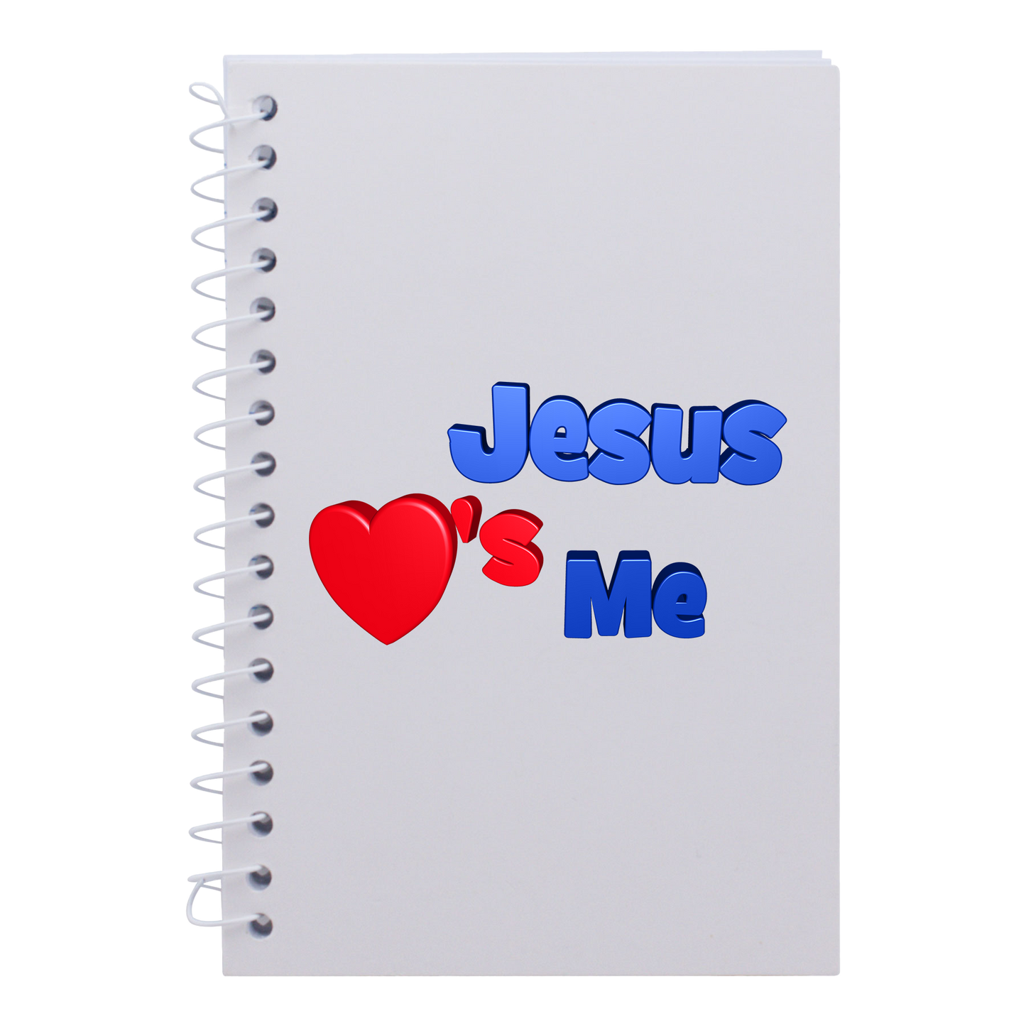 Jesus Loves Me Spiral Notebooks