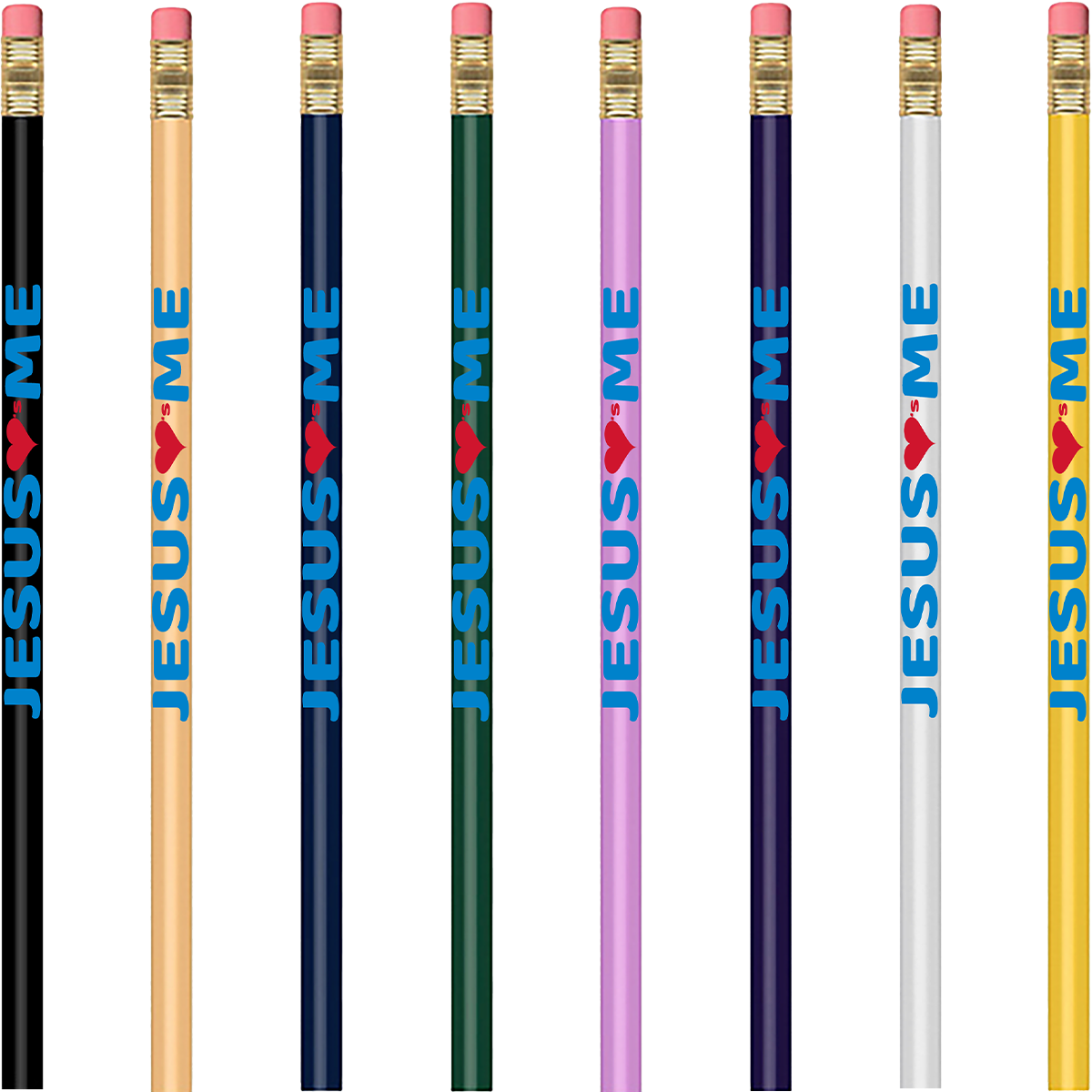 500-PK Jesus Loves Me Pencils