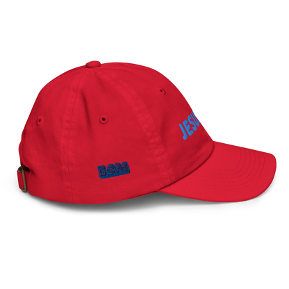 Jesus Loves Me Embroidered Kids Cap