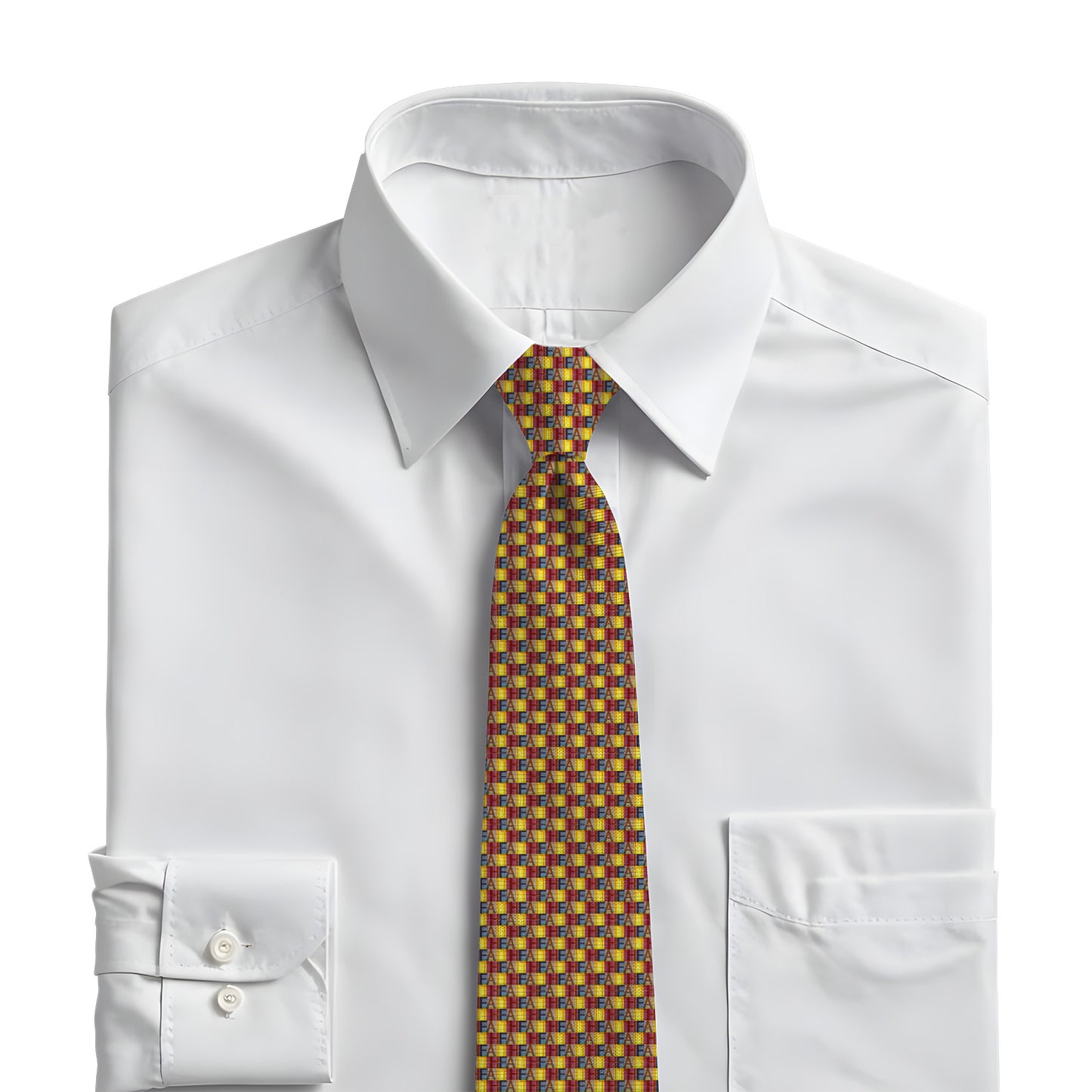 Multicolored Faith Necktie