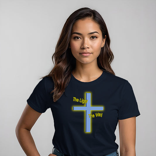 The Light the Way Women's 100% Cotton Semi-Fitted T-Shirt