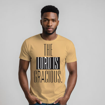 The Lord Is Gracious Men's Heavyweight T-Shirt