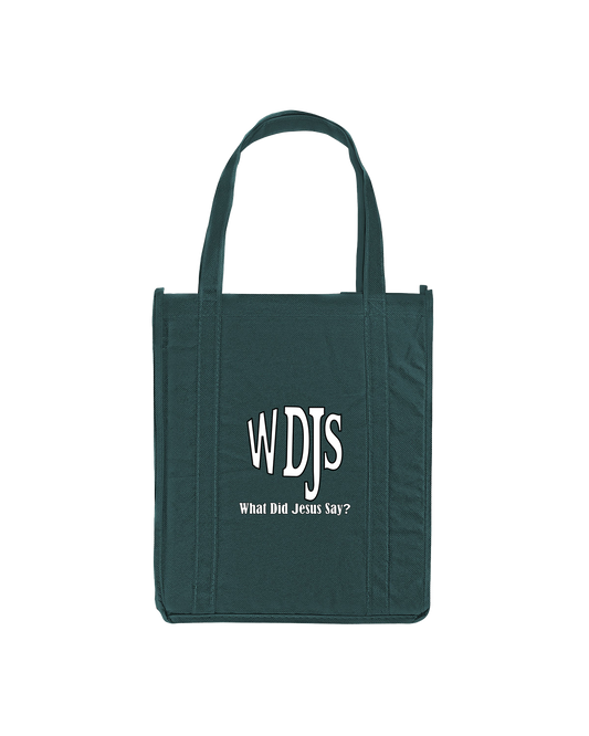 75-PK WDJS What Did Jesus Say Bible Tote