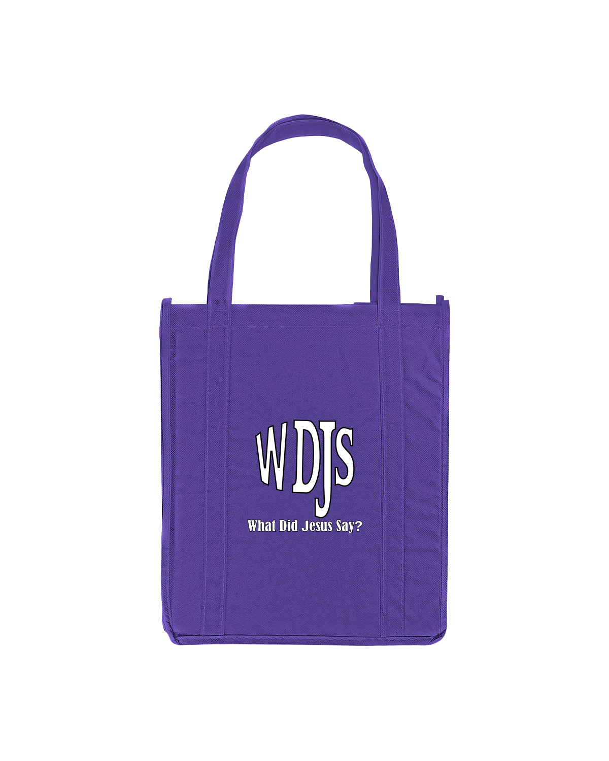 75-PK WDJS What Did Jesus Say Bible Tote