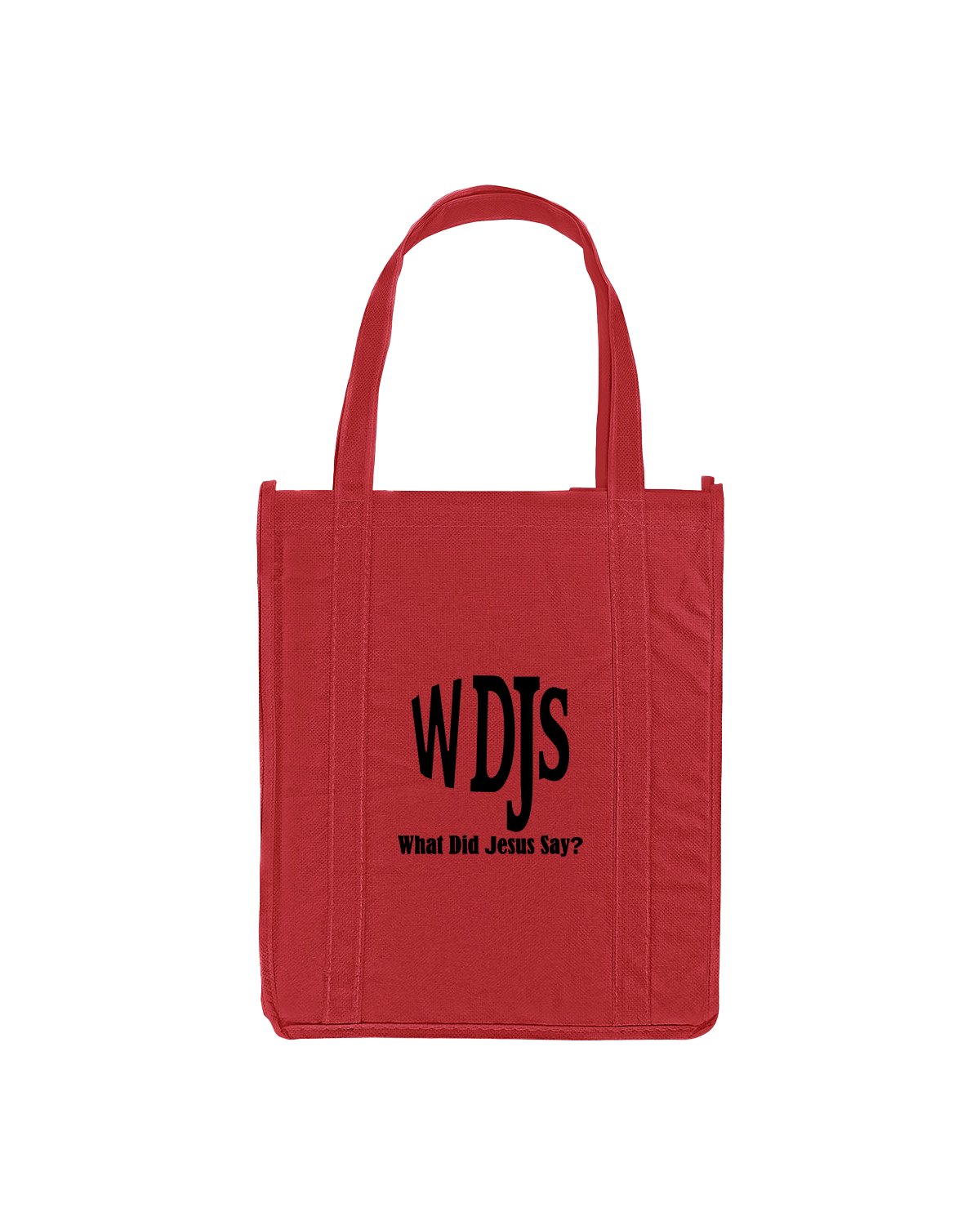 75-PK WDJS What Did Jesus Say Bible Tote