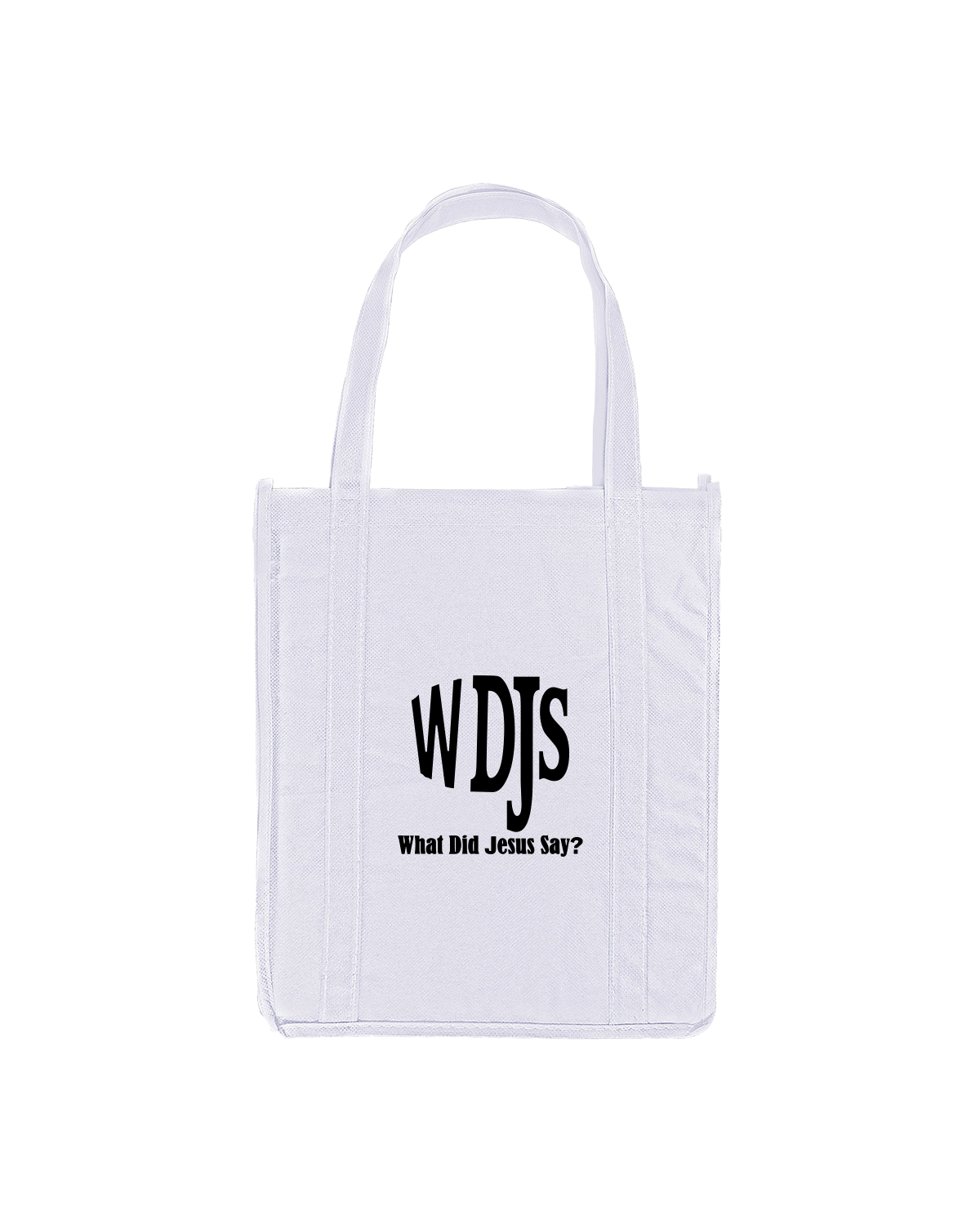 75-PK WDJS What Did Jesus Say Bible Tote