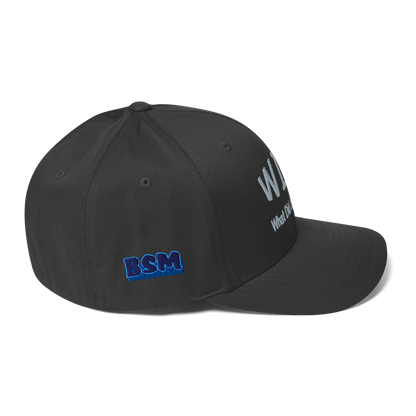 WDJS What Did Jesus Say? Fitted Cap