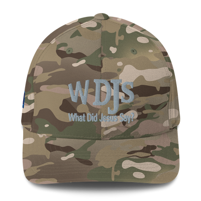 WDJS What Did Jesus Say? Fitted Cap