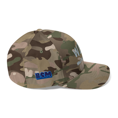 WDJS What Did Jesus Say? Fitted Cap
