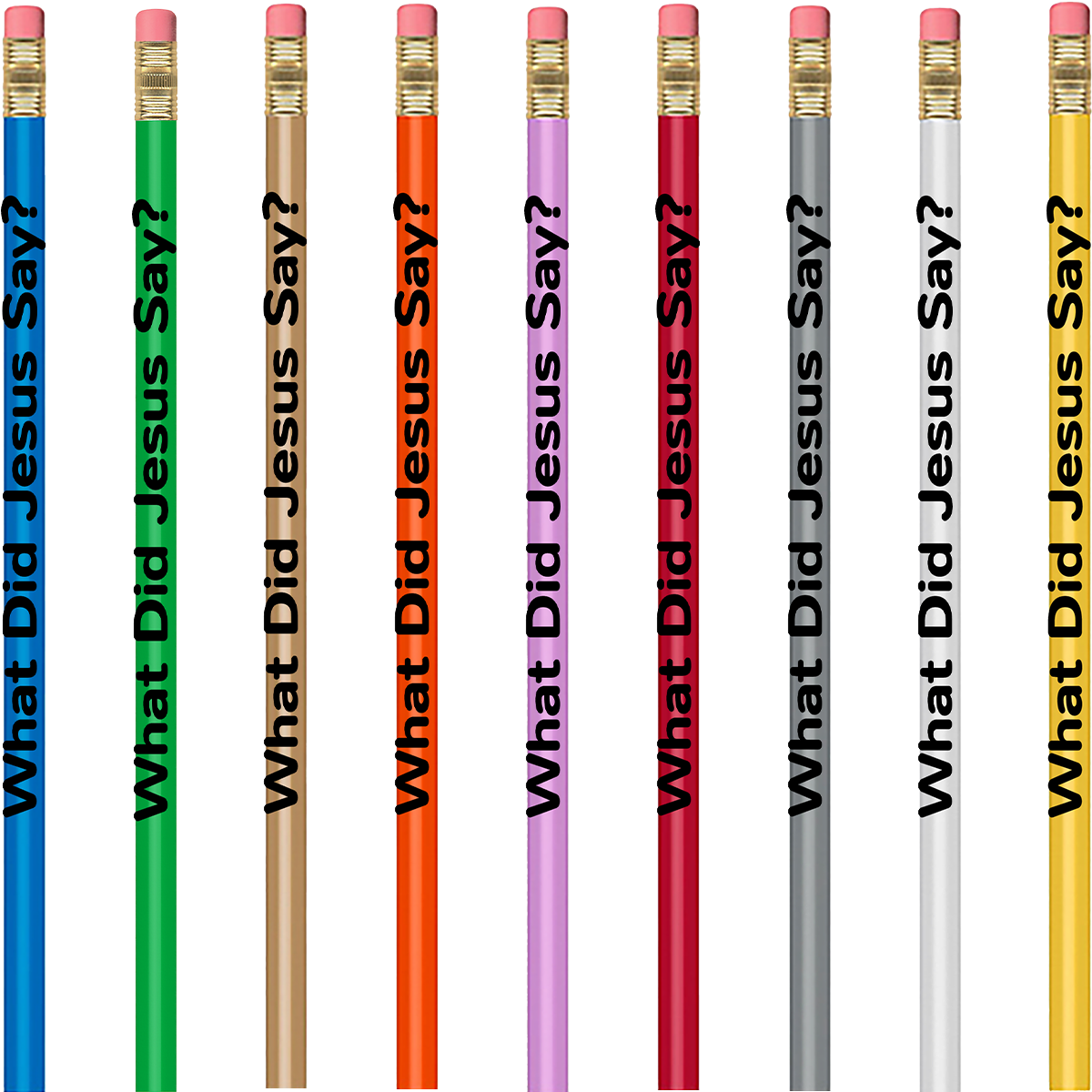 500-PK What Did Jesus Say? Pencils