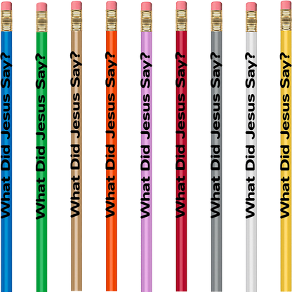 500-PK What Did Jesus Say? Pencils